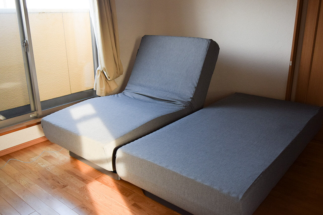 【納品事例】新居浜市・M様/パラマウントベッドの電動ベッドで快適な眠りを。