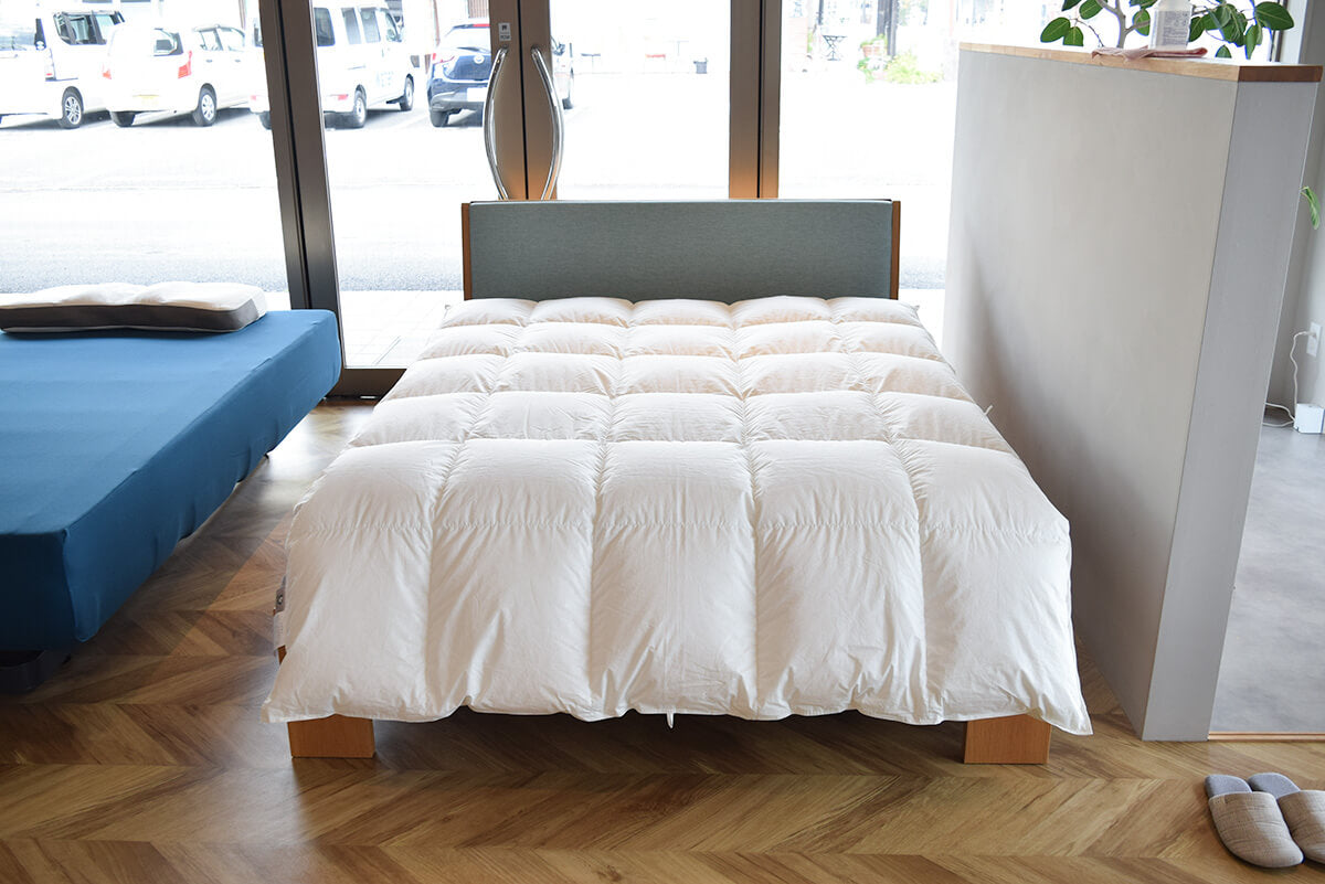 気持ちよく眠るための羽毛布団が欲しい！をオーダーメイドで実現する